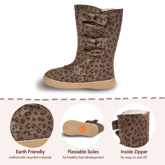 NEW Livie&Luca Size hot 2Y Neve Boots-Navy & Taupe