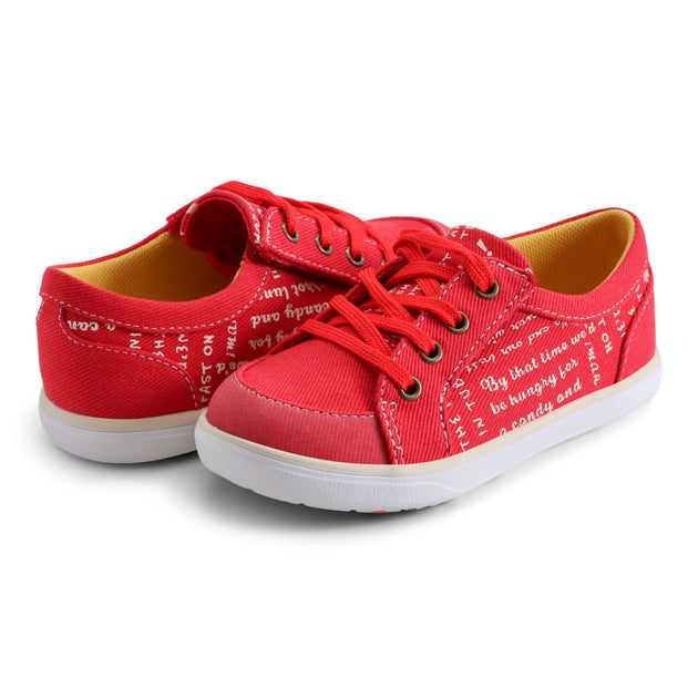 Kids Red Shoes.