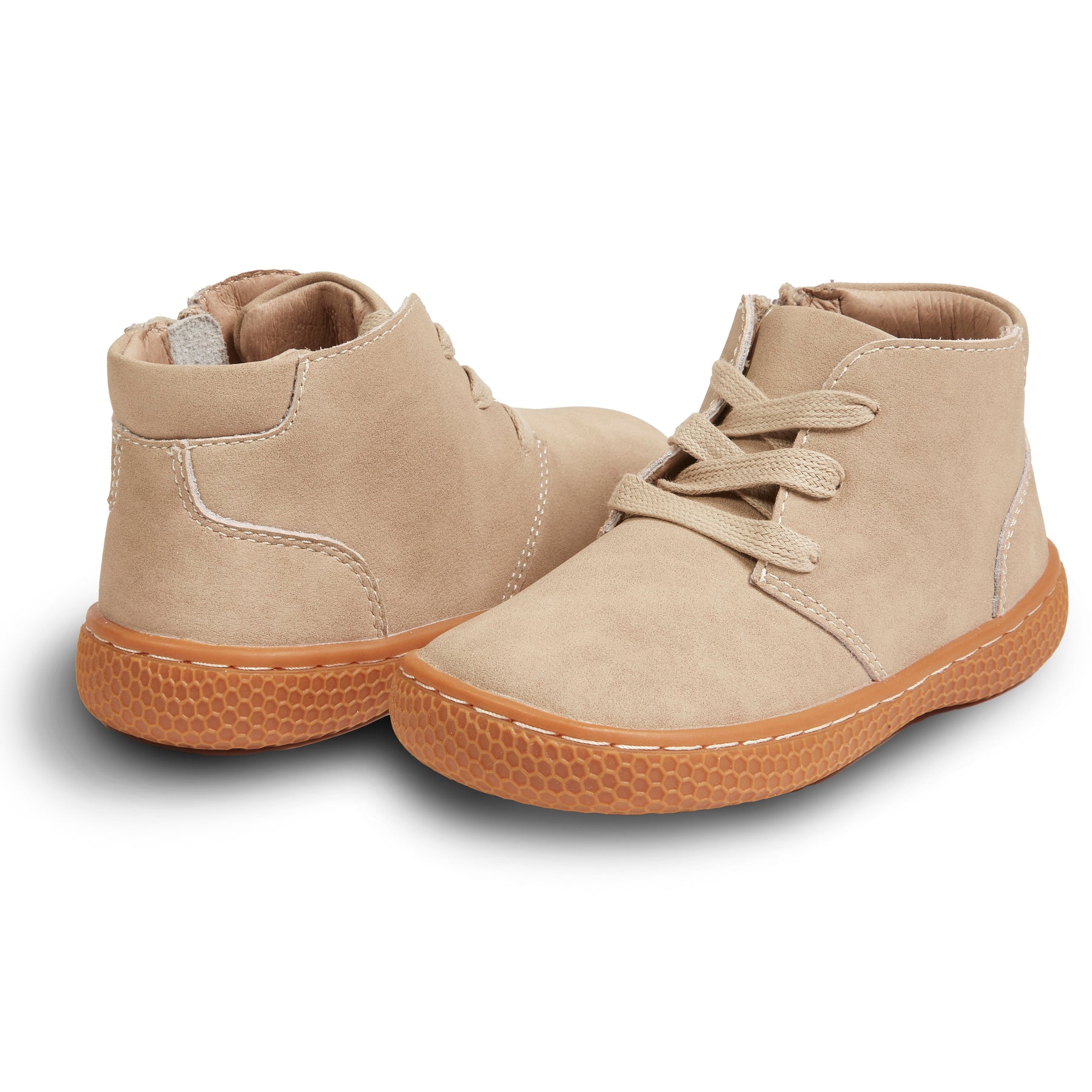 Taupe Ankle Boots for Little Girls Toddler Youth Livie Luca