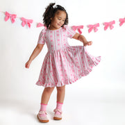 KNOTTY CLASSIC Mary Jane | Pink Gingham