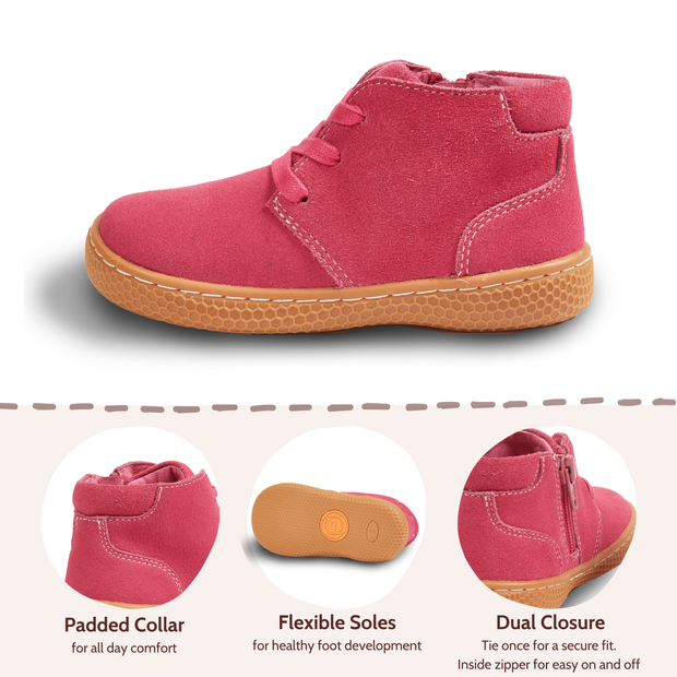 Girls chukka boots best sale