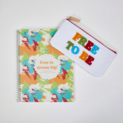 Free to Be Notebook & Pencil Case Set