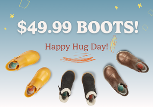 $49.99 Boots! Happy Hug Day!