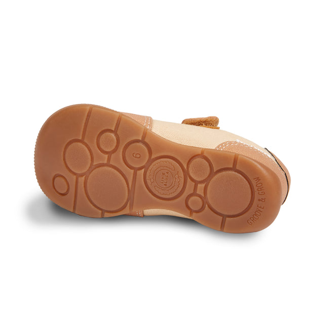 NAVIGLIO Sneaker (First Walker) | Caramel