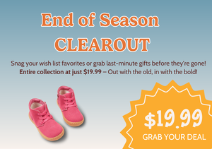 End of Season Clearout. Snag your wish list favorites or grab last-minute gifts before they're gone! Entire collection at just $19.99- Out with the old, in with the bold! $19.99 Grab your deal!