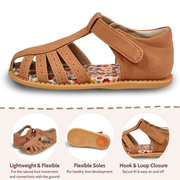 PAZ CLASSIC Sandal | Caramel