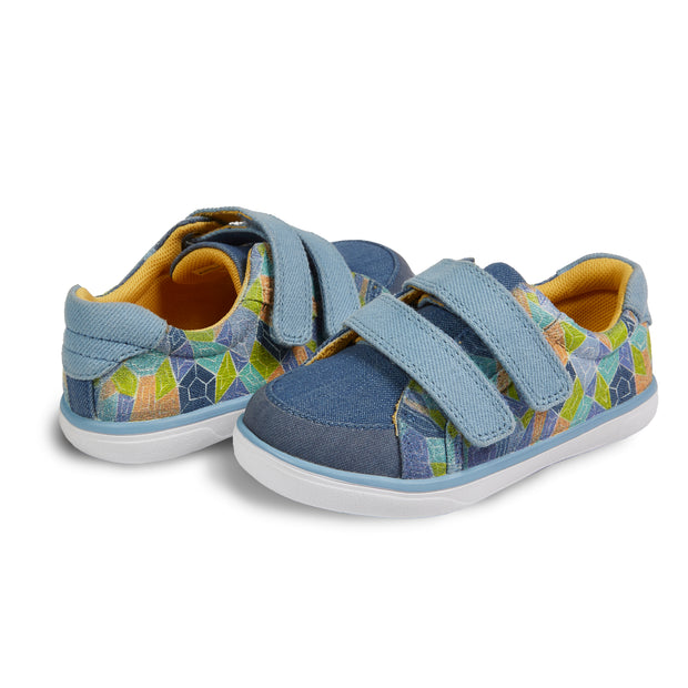 RAKE ECO UV Print Sneaker | Sapphire Wave