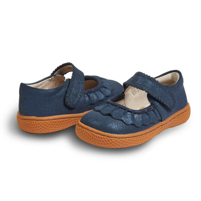 RUCHE CLASSIC Mary Jane | Navy Shimmer