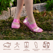 BELLA Ballet Flat | Pink Iridescent